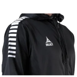 Zip Hoodie Monaco Black