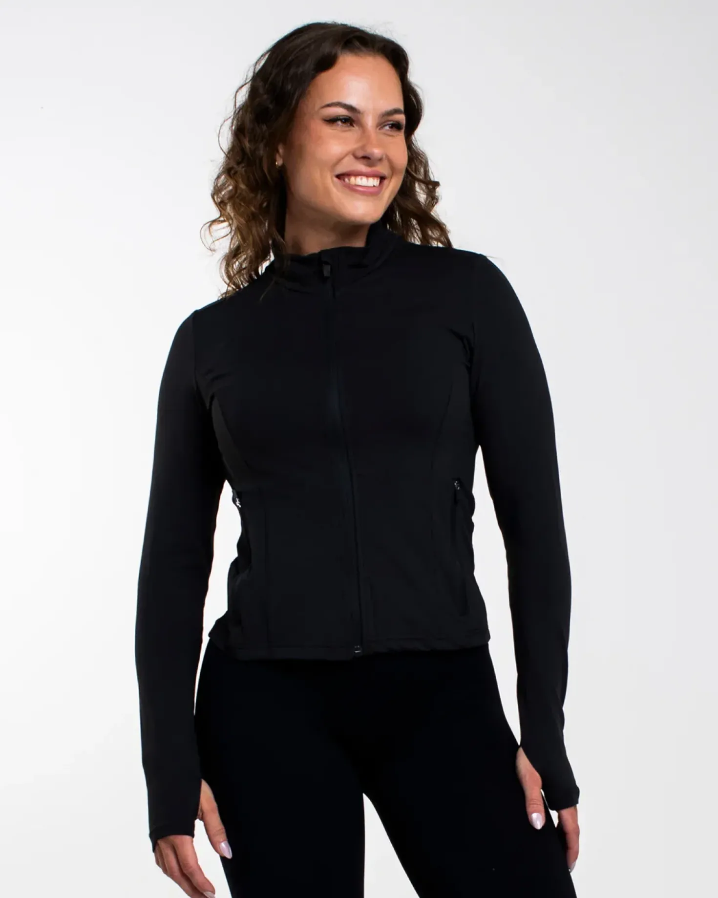 Zip Jacket Black