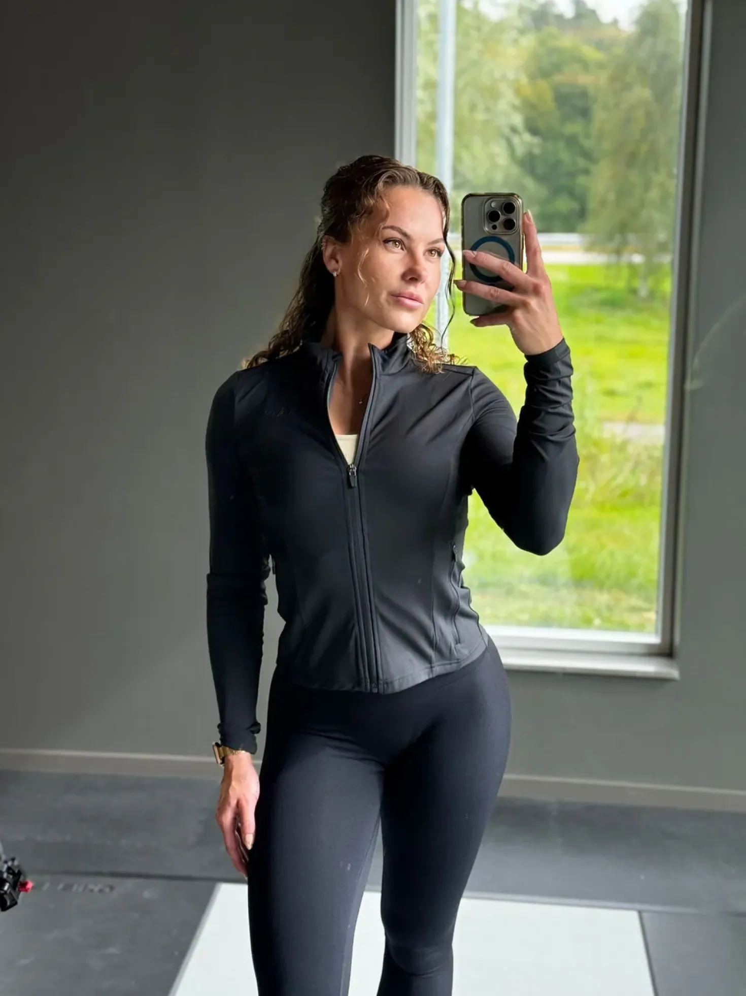 Zip Jacket Black