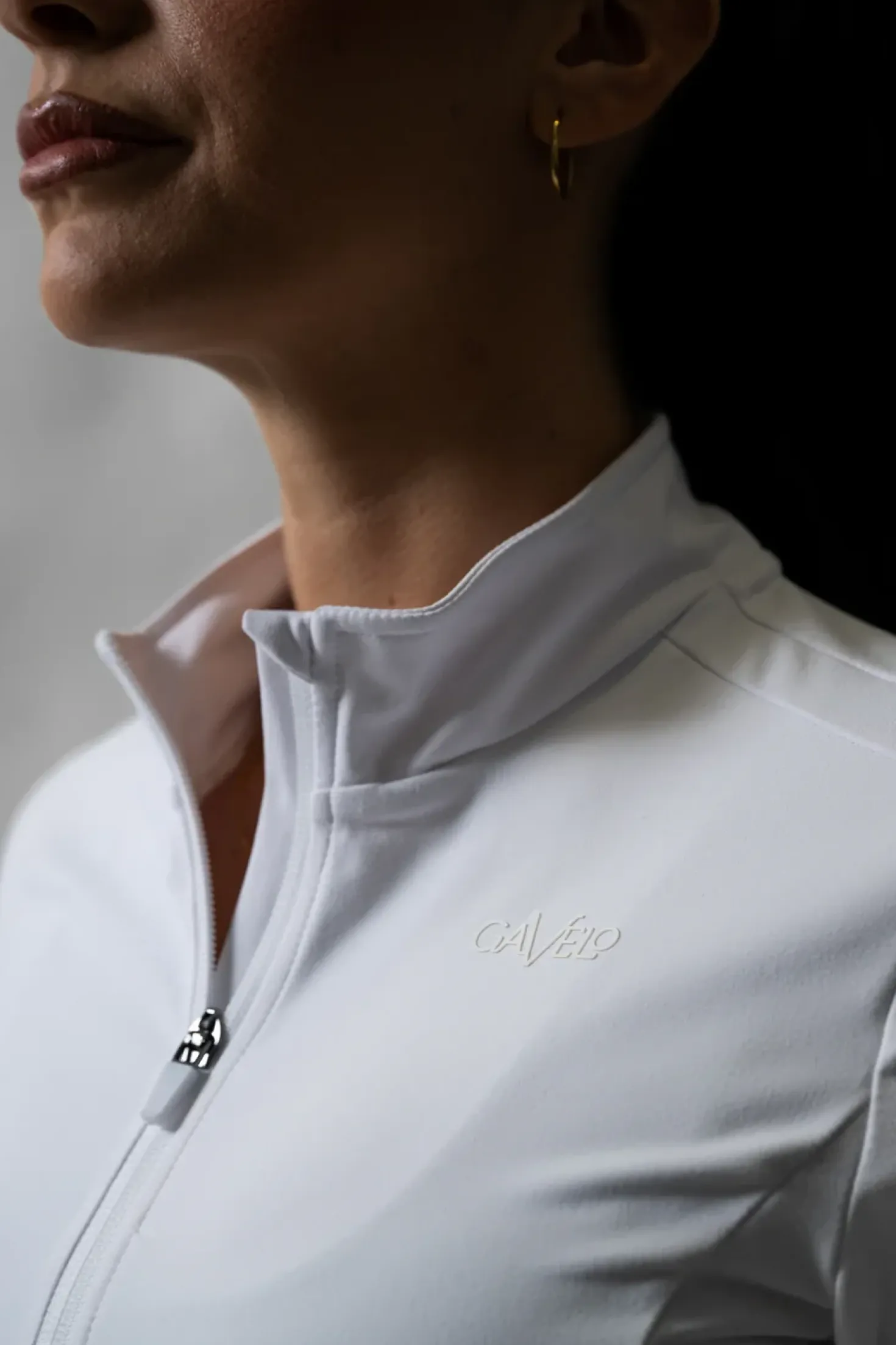 Zip Jacket White