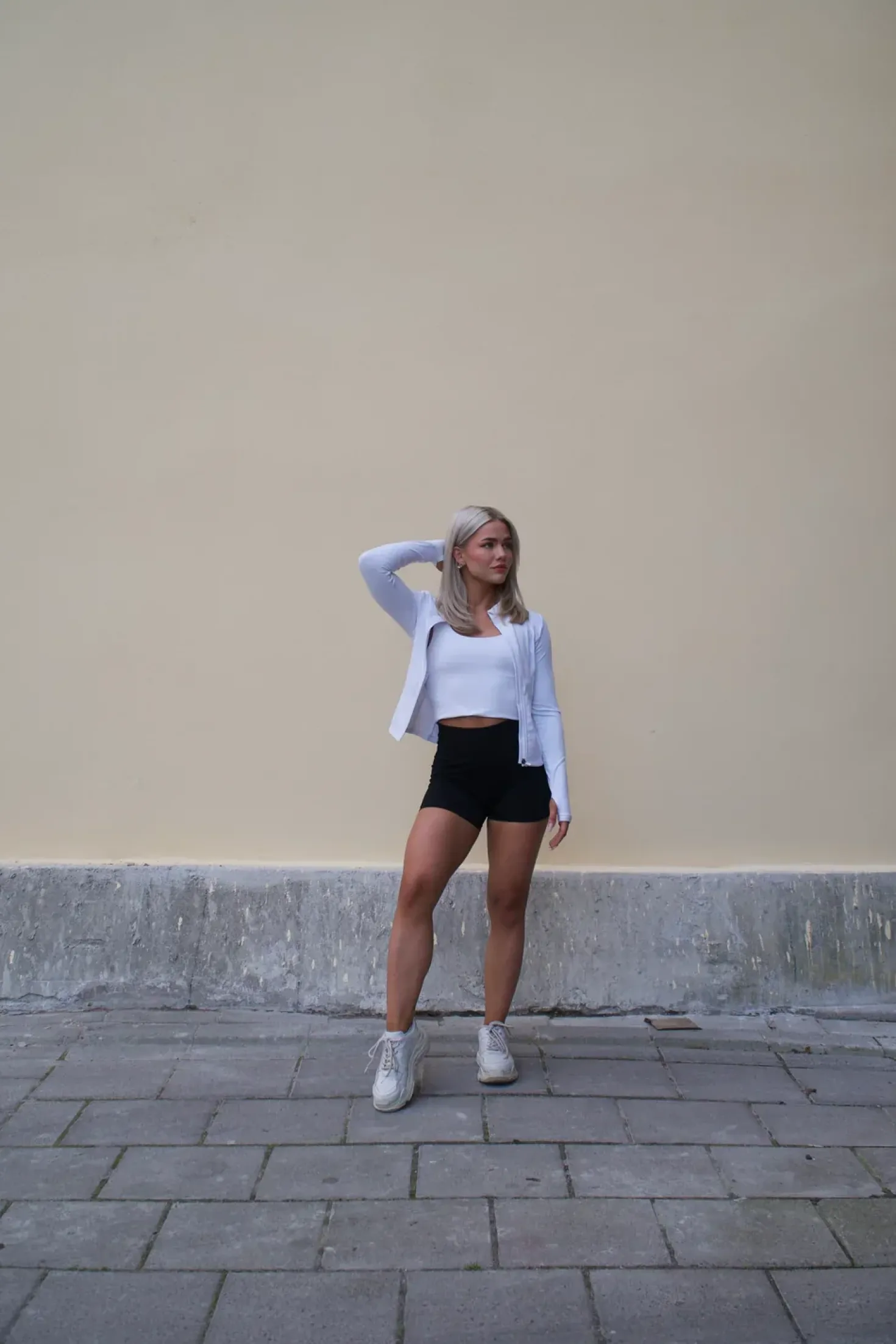 Zip Jacket White