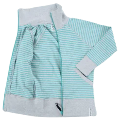 Zipsweater Baby Grey