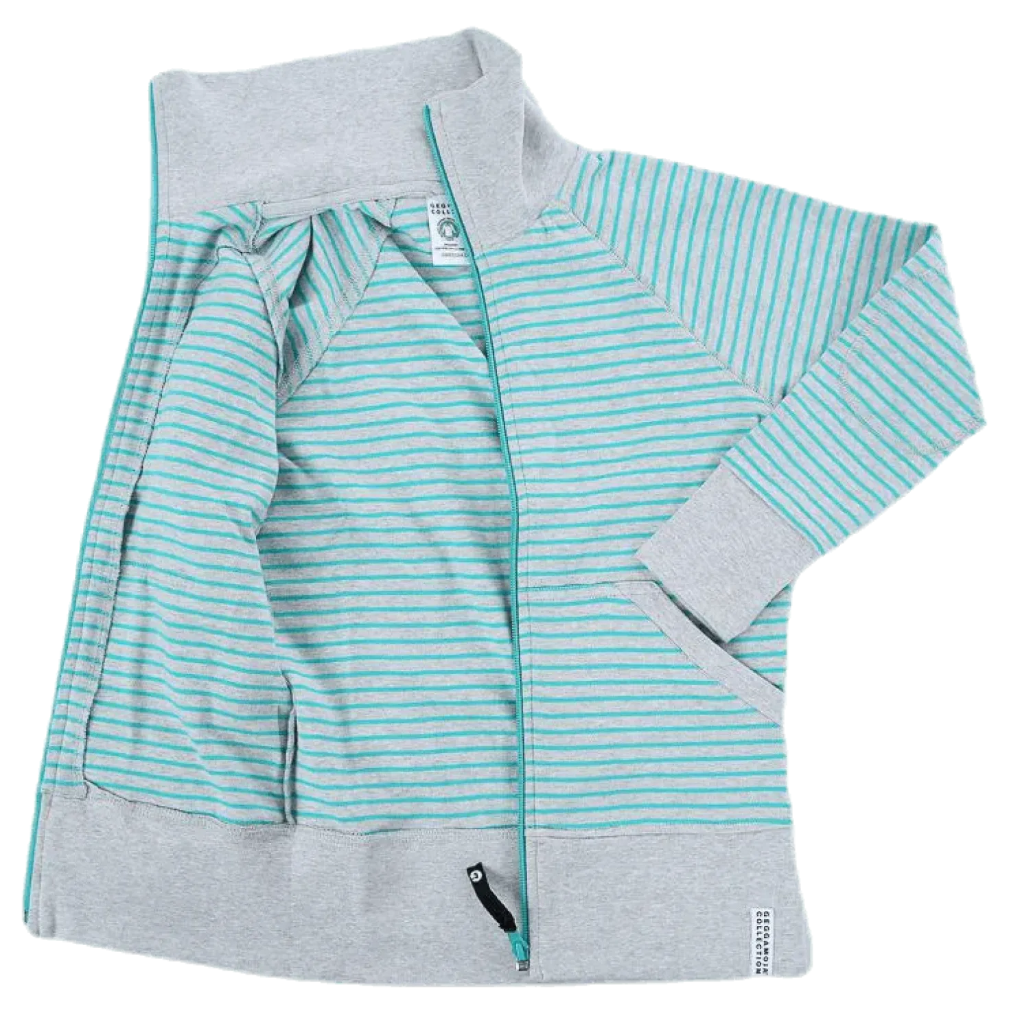Zipsweater Baby Grey
