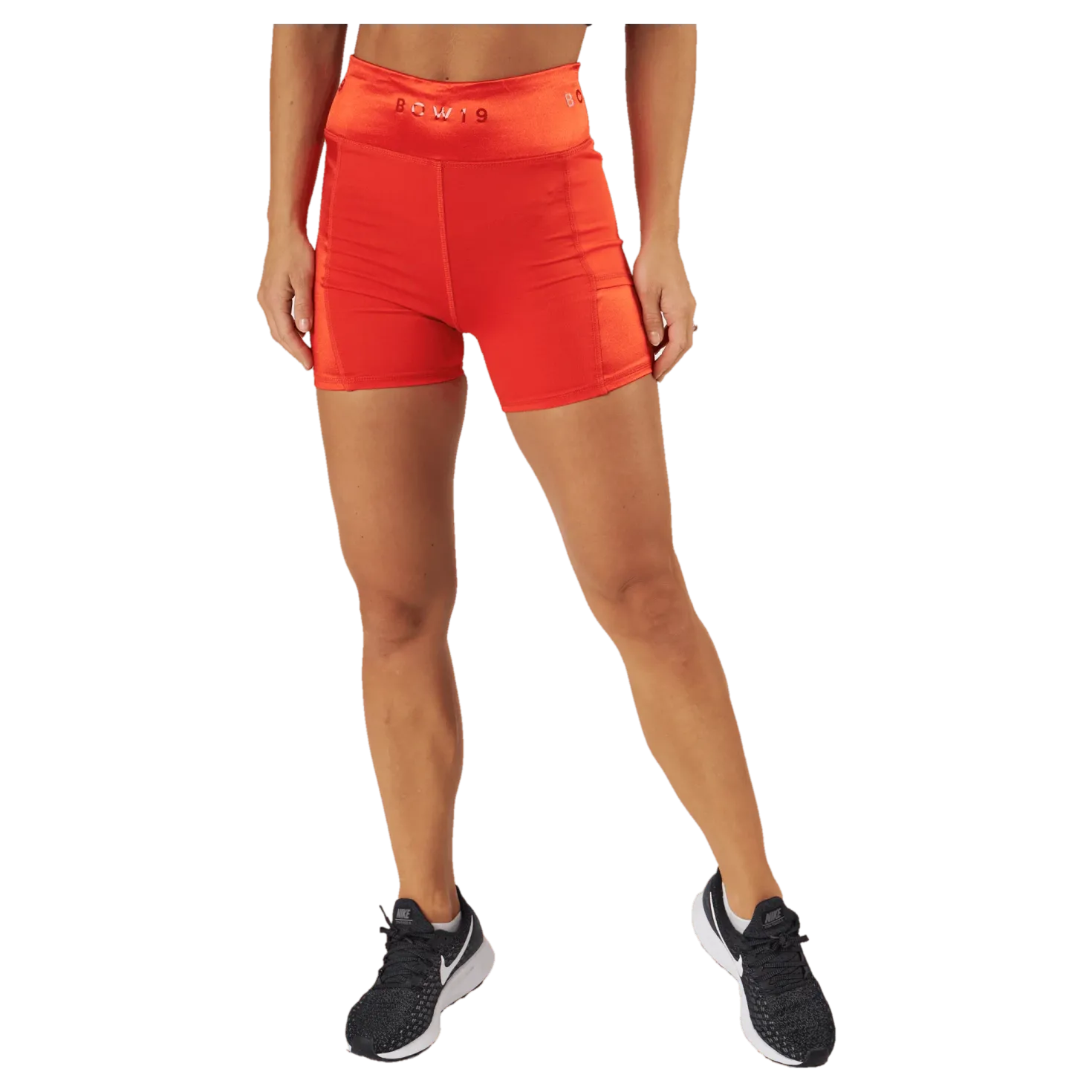 Zoe Hotpants Red Metallic